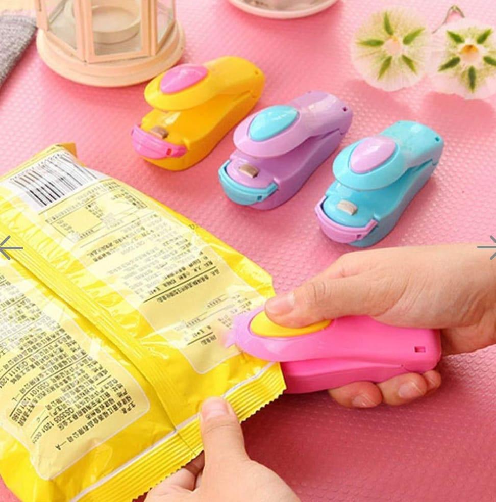 Hand Held Plastic Mini Heat Sealing Machine ( Pack of 2 )